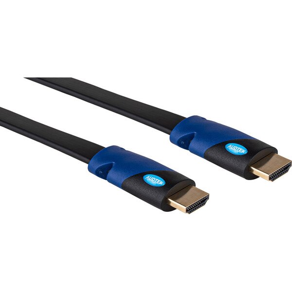 Main product image for Audtek Flat 35 ft. Ultra HD HDMI Cable 4K@60 Hz HDR YCbCr 4:4:4 CL2 18 Gbps 180-1326